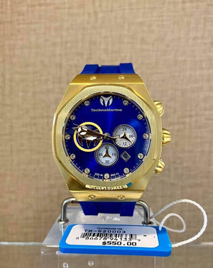 TechnoMarine Cruise Sun Reef Blue & Gold 45MM