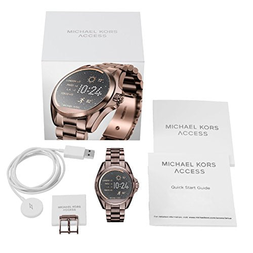 Michael Kors Smartwatch + correa blanca (cuero) – techno305