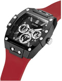 Guess red and black