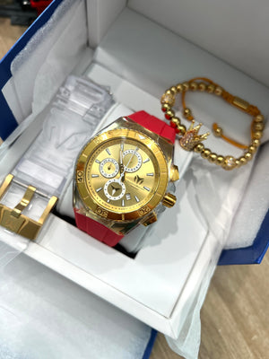 Technomarine Gold and Gold + pulsera Gratis