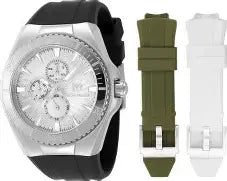 25 relojes TechnoMarine Cruise California Men's Watch - 45mm, Black, White, Green
