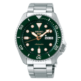 Seiko 5 Automatic Green Dial Steel Bracelet Men's Watch SRPD63 New With Tag