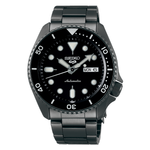 Seiko 5 Sports Men's Black Watch - SRPD65