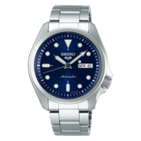 Seiko 5 Automatic Blue Dial Steel Bracelet Men's Watch SRPD51 New With Tag