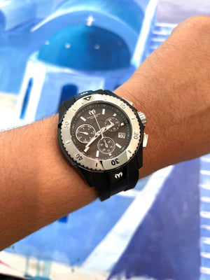 Technomarine Uf6 Plata y Negro