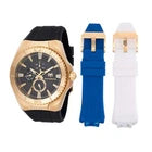 TechnoMarine California esfera dorada y negra