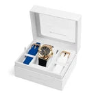 TechnoMarine California esfera dorada y negra