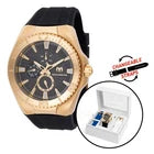 TechnoMarine California esfera dorada y negra