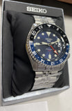 SEIKO SSK003 Watch for Men 5 Sports Collection - Stainless Steel Case and Bracelet, Blue Dial