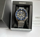 Seiko 5 Automatic Blue Dial Steel Bracelet Men's Watch SRPD51 New With Tag