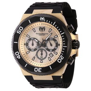 TechnoMarine Manta Ocean Men's 48mm Gold and Gold