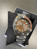 Seiko 5 Brown Steel Bracelet Men's Watch Japan