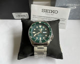 Seiko 5 Automatic Sports Green Dial Steel Bracelet Men's Watch SRPD61 NWT