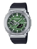 G-Shock Acero G Resistente Solar Bluetooth Esfera Verde GBM2100A-1A3
