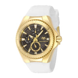 TechnoMarine Para Mujer TM-124023 Cruise Original 40mm Esfera Dorada/Negro con 3 Correas