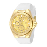 TechnoMarine para mujer TM-124022 Cruise original esfera dorada y dorada de 40 mm con 3 correas