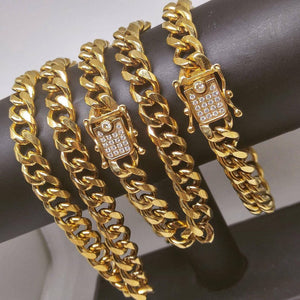 SET DE CADENAS Y PULSERA CUSTOM - techno305