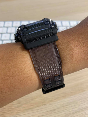 New G-shock Full Black Clear