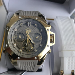 Technosport TS-100-LP5 Women's Lady Pilot Sand Beige Watch With Additional White Strap - techno305