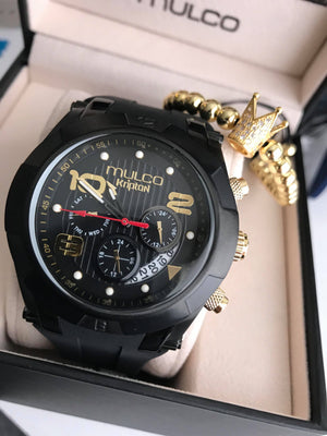Mulco Watch Kripton Viper BLACK AND GOLD - techno305