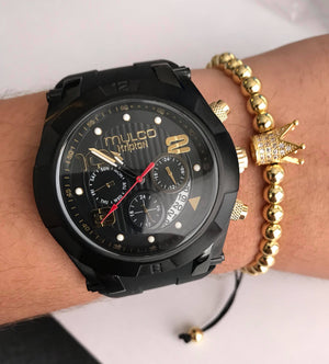 Mulco Watch Kripton Viper BLACK AND GOLD - techno305