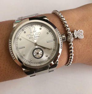 mulco blue marine Stainless steel + Bracelet GRATIS - techno305