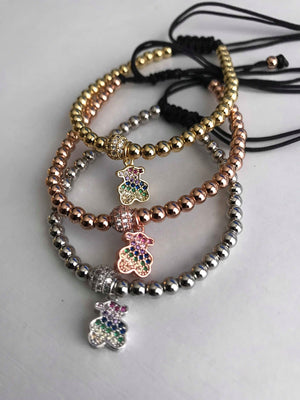 Pulsera de Osito Multi Color ( pulsera exclusiva de techno305 ) - techno305