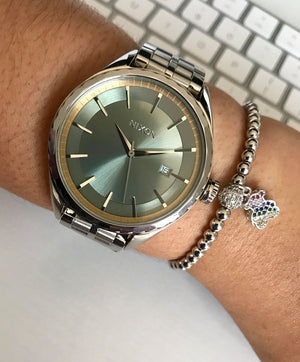 Nixon Silver + Pulsera - techno305