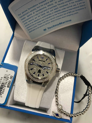 Technomarine Full diamond  + Pulsera gratis - techno305