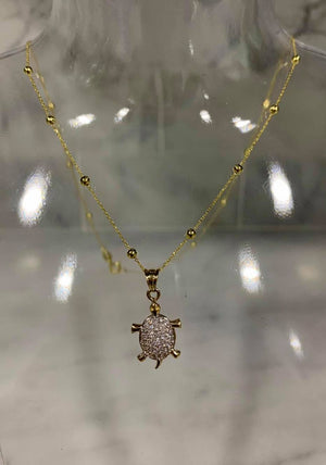 Cadena de tortuga Oro 14k - techno305