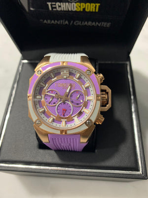 Technosport Violeta y Gris - techno305