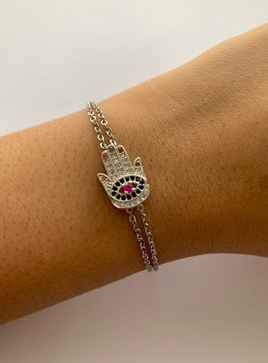 Hand Chain  Bracelet - techno305