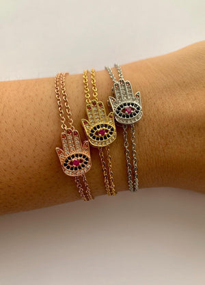 Hand Chain  Bracelet - techno305