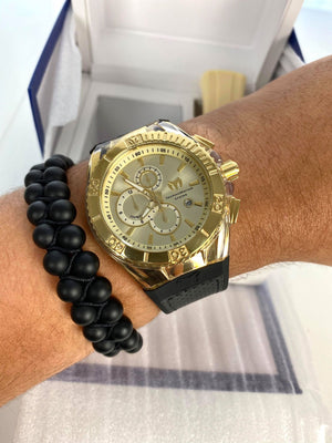 Technomarine Cruise Star 45mm Gold + Pulsera Gratis - techno305