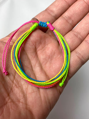 Nuevas Pulseras de Hilo ajustables - techno305