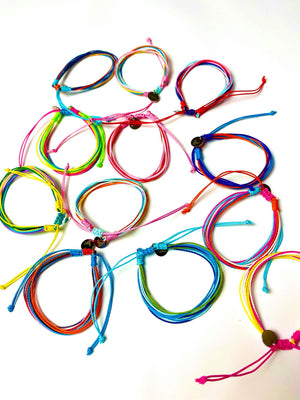 Nuevas Pulseras de Hilo ajustables - techno305