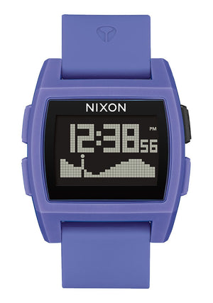 Nixon Base Tide 38mm Watch, Purple Resin