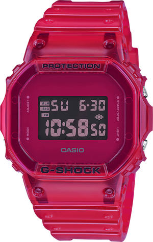 G-shock Clear Red - techno305
