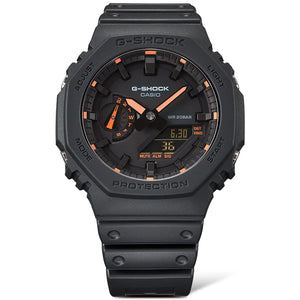 G-shock black and orange