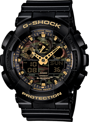 G-shock Analog-Digital GA100CF-1A9 - techno305