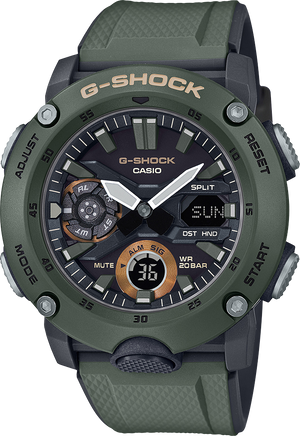 G-shock Digital GA2000-3A - techno305