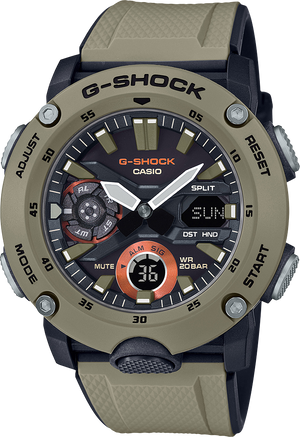 G-shock Digital GA2000-5A - techno305