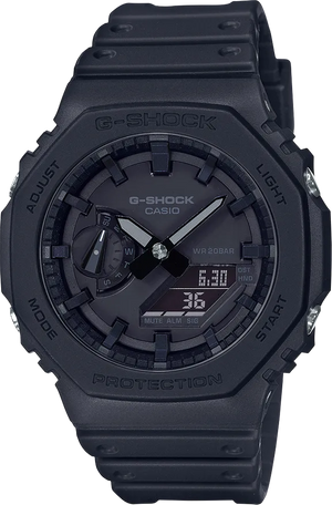 G-shock Black and Black