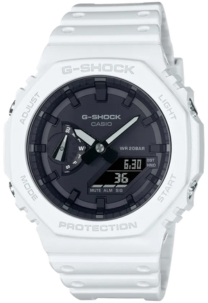 G-shock white and Black