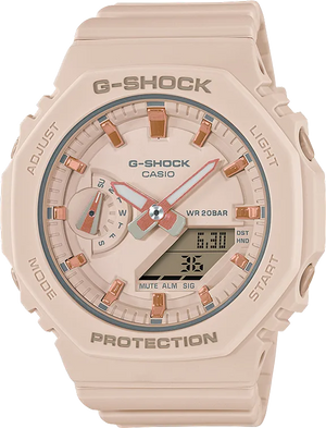 G-shock Women Crema