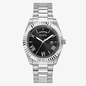 GUESS SILVER TONE CASE SILVER