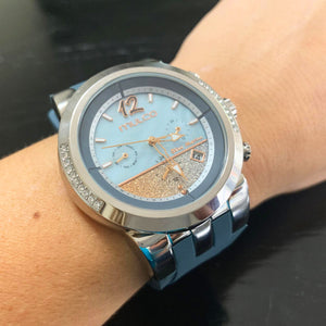 Mulco Blue Marine Infinity Gray + Pulsera - techno305