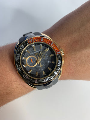 NEW Technomarine  California Gold and Gray + pulsera Gratis - techno305