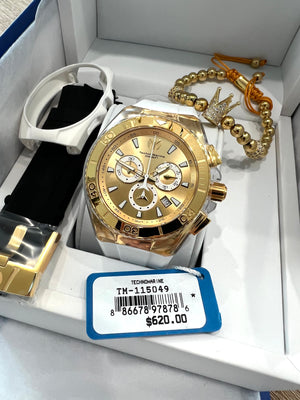 TECHNOMARINE  GOLD AND GOLD MAQUINARIA SUIZA