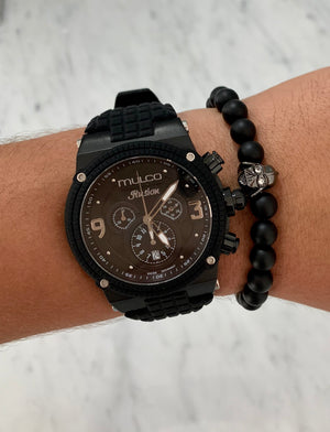 Mulco Full Black + Pulsera - techno305